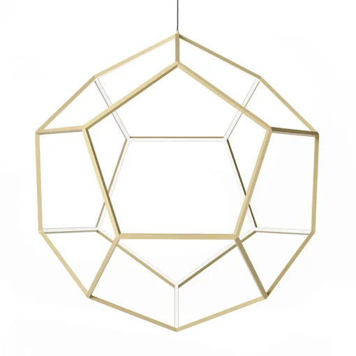 Design LED hanglamp goud 80x100 cm>Straluma Sale