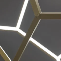 Design LED hanglamp goud 80x100 cm></noscript>Straluma Sale