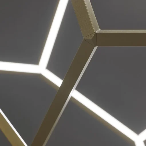 Design LED hanglamp goud 80x100 cm>Straluma Sale