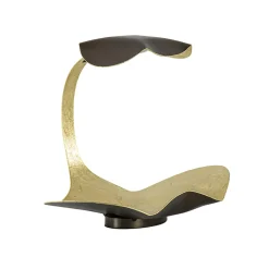 Design LED Tafellamp brons met goldleaf>Straluma Discount