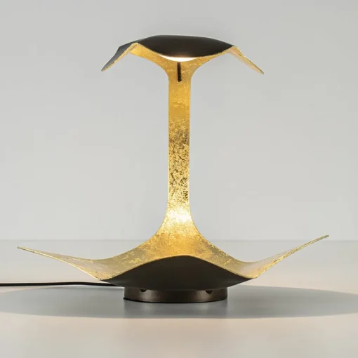 Design LED Tafellamp brons met goldleaf>Straluma Discount