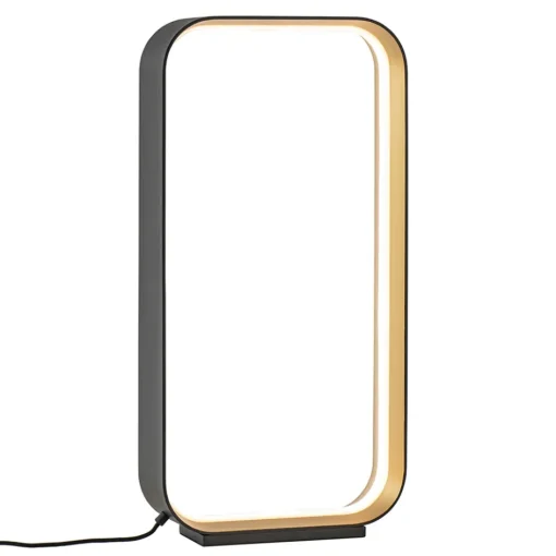 Design LED tafellamp dimbaar zwart/goud>Straluma Outlet