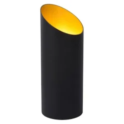Design tafellamp uplighter mat zwart met goud>Straluma