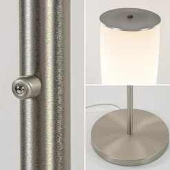 Design vloerlamp cilinder opaal glas met dimbaar LED></noscript>Straluma Hot