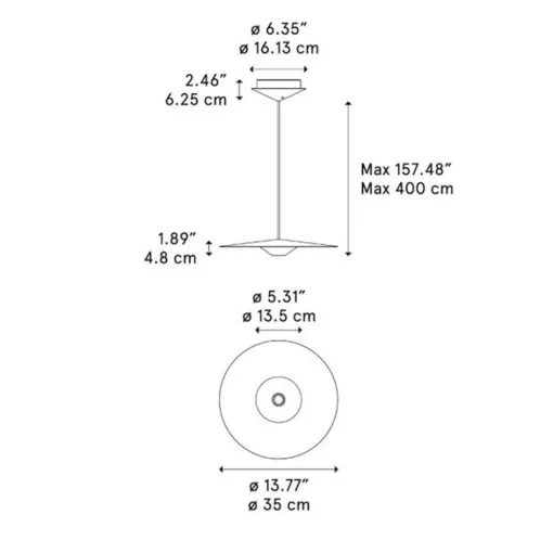Diesel Living with Lodes hanglamp UFO 35 rust>Straluma Hot