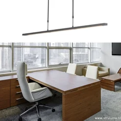 Dimbare design hanglamp LED zwart><noscript><img width=