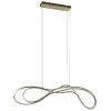 Dimbare LED hanglamp goud>Straluma Discount
