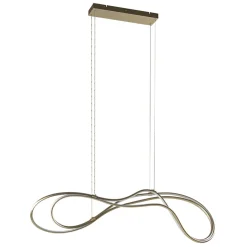 Dimbare LED hanglamp goud>Straluma Discount