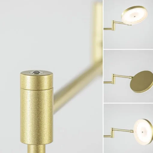 Dimbare LED leeslamp messing op accu oplaadbaar>Straluma Sale