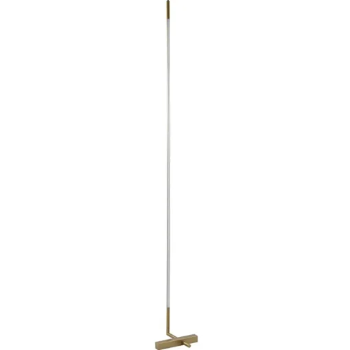Dimbare LED vloerlamp met verstelbare kap goud>Straluma Discount