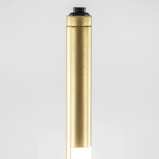 Dimbare LED vloerlamp met verstelbare kap goud>Straluma Discount