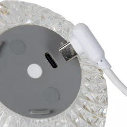 Dimbare tafellamp transparant/goud oplaadbaar></noscript>Straluma Online