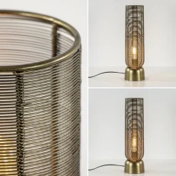 Draad tafellamp Lezuza antiek brons L&L></noscript>Straluma Best