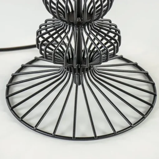 Draad tafellamp zwart met cilinder kap>Straluma Clearance