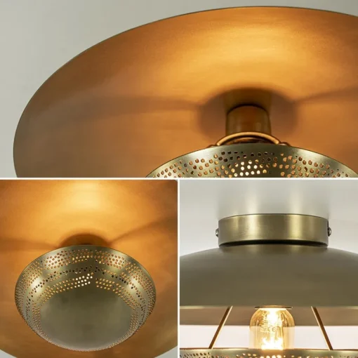 Elegante plafond/wandlamp antiek brons>Straluma Best