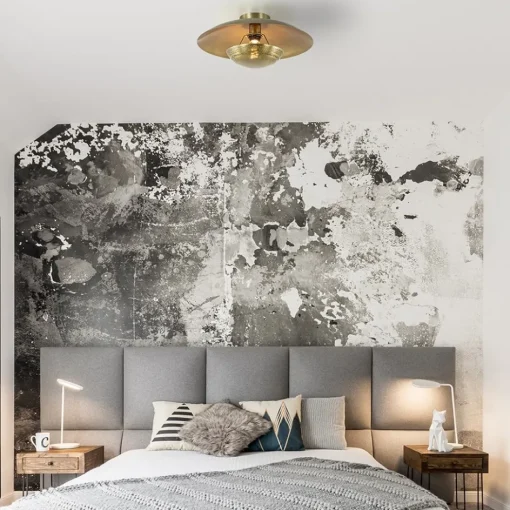 Elegante plafond/wandlamp antiek brons>Straluma Best