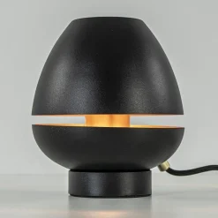 Elegante tafellamp mat zwart met goud accent></noscript>Straluma Outlet
