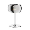 Glazen tafellamp Pearl met chroom>Straluma