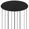 Grote design hanglamp / videlamp zwart Ø100 cm>Straluma Clearance