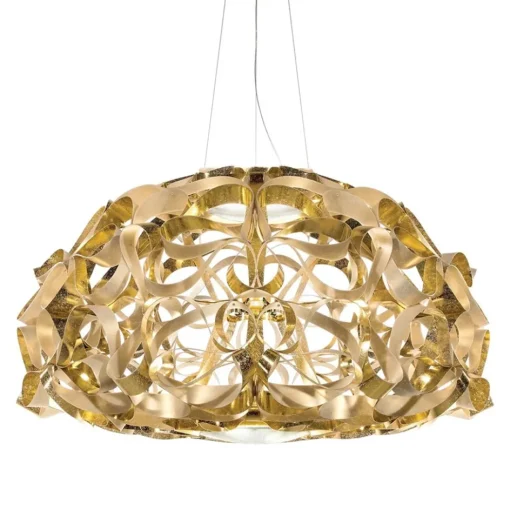 Grote design hanglamp Quantica goud>Straluma New