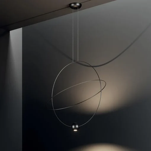 Grote design hanglamp ring met LED spot>Straluma Sale