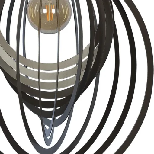 Grote design hanglamp ringen platinum 80 cm>Straluma Discount