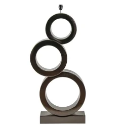 Grote design lampvoet Circles brons exclusief kap></noscript>Straluma New