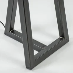 Grote design vloerlamp Calitri staal exclusief kap></noscript>Straluma Online