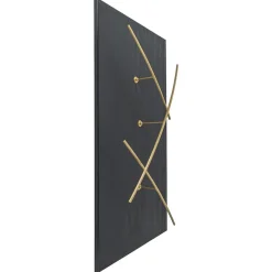 Grote design wandlamp met gouden kapjes>Straluma Clearance