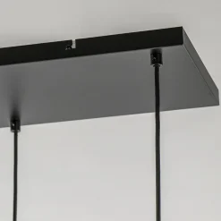 Grote hanglamp Lekar 5-lichts antiek brons met smoke glas></noscript>Straluma New