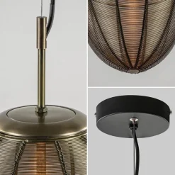 Grote hanglamp Yaelle antiek brons Light and Living></noscript>Straluma Outlet