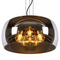 Grote hanglamp zwart met smoke glazen kap></noscript>Straluma Online
