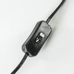 Grote landelijke lampvoet Pasco donker hout excl. kap></noscript>Straluma Sale