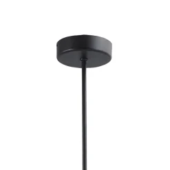 Grote LED hanglamp zwart met helder glazen bollen></noscript>Straluma New
