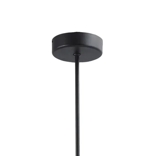 Grote LED hanglamp zwart met helder glazen bollen>Straluma New