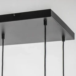Grote 8-lichts hanglamp cilinder zwart met goud></noscript>Straluma Sale
