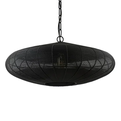 Grote Light and Living hanglamp Bahoto mat zwart>Straluma Discount