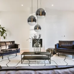 Grote luxe hanglamp brons + smoke glas Medina></noscript>Straluma Discount