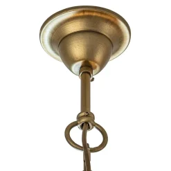 Grote ovale hanglamp Blow mat brass></noscript>Straluma Sale