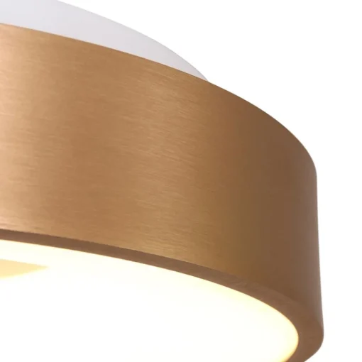 Grote plafondlamp goud 48 cm inclusief LED>Straluma