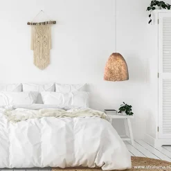 Grote schelpen hanglamp bruin goud></noscript>Straluma