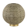 Grote tafellamp antiek messing met decoratief dessin>Straluma Best