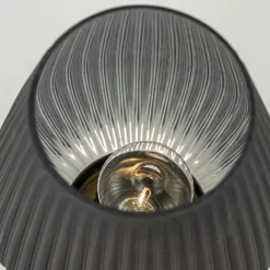 Grote tafellamp Tajera op batterij mat grijs/goud L&L></noscript>Straluma