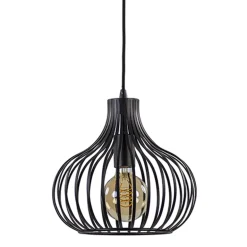 Hanglamp Aglio 28cm zwart>Straluma