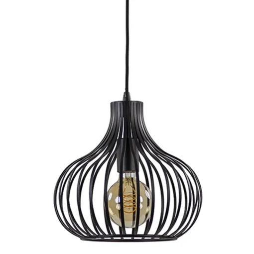 Hanglamp Aglio 28cm zwart>Straluma
