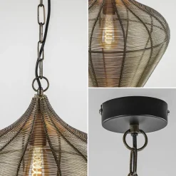 Hanglamp Alvaro 36cm antiek brons></noscript>Straluma