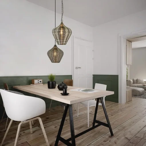 Hanglamp Alvaro 36cm antiek brons>Straluma