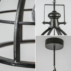 Hanglamp Amy zwartstaal industrieel></noscript>Straluma Best