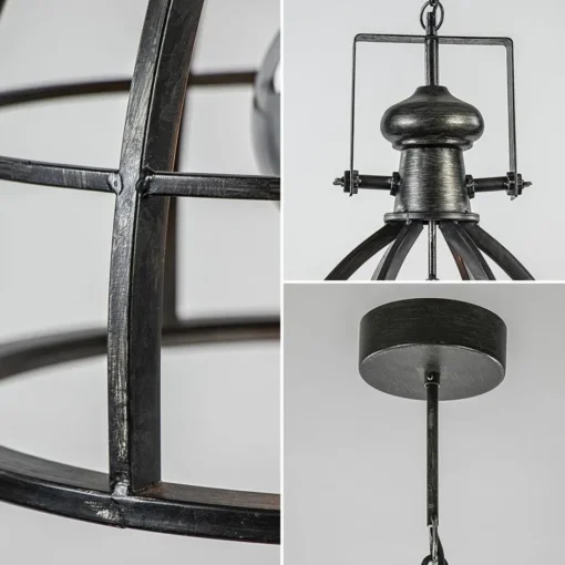 Hanglamp Amy zwartstaal industrieel>Straluma Best