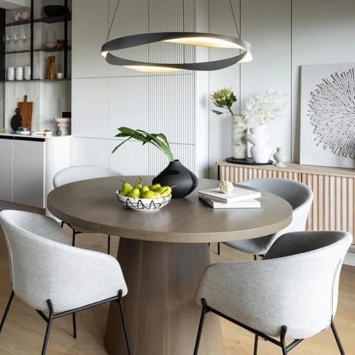 Hanglamp Ascoli 85 ring zwart/matgoud>Straluma Clearance